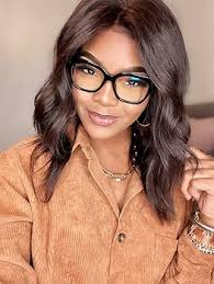 DIFF Bella XS 超小型鏡框設計師方形電腦防藍光眼鏡女款小巧窄臉, 黑色: 健康與家庭