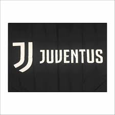 The uefa word, the uefa logo and all marks related to uefa competitions, are protected by. Juventus Flag Logo Jj Cm 140 X 100 Black Official