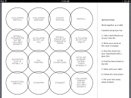 Scavenger Hunt Art Room Art Classroom Management Art Curriculum