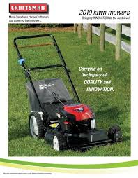 File type pdf craftsman lawn mower tractor manual. 2010 Lawn Mowers Sears Canada