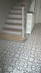 Carreaux De Ciment Zelliges Parquet Radiateur Fonte Carreau De Ciment Deco Escalier Couloir Victorien