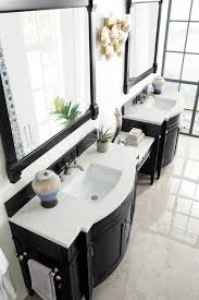 This gorgeous mirror features a frosted inner rectangular frame with 30 rounded edges, giving it a touch of softness and contemporary. Brittany 118 Double Vanity Set Black Onyx With Makeup Table 3 Cm Carrara Marble Top Bathmiami