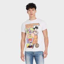 Slump manga, advertising dragon balls upcoming debut. Men S Dragon Ball Z Goku Short Sleeve Graphic T Shirt White Target