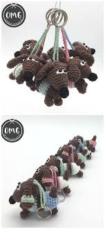 We have a variety of free knitting patterns for baby hats, including beanies, pixie hats, earflap hats, preemie hats, cute animal hats and more. Amigurumi Dachshund Dog Keychain Crochet Free Pattern Crochet Knitting