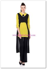 Tozlu Giyim Siyah Sifon Detayli Yag Yesili Tunik 70 Tl Giyim Moda Stilleri Tunik