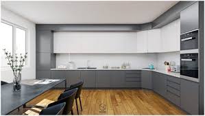 Mdf cabinet doors a kitchen renovation isn't something most of us do very often. Grey White Kitchen Made From Mdf Igor Vasilevski