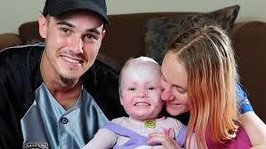 Brave Ashley back home at last