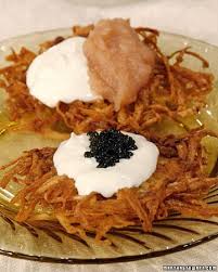 Martha S Favorite Potato Pancakes Recipe Potato Pancakes Recipes Caviar Recipes