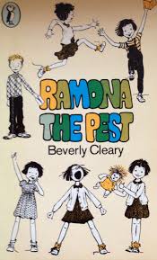 The people who called her a pest were always bigger and so they could be unfair. Ramona The Pest By Beverly Cleary Vintage Penguin Puffin 1983 Childhood Books Vintage Penguin Book Art