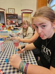 Lots of fun and laughter at the Guild beetle drive. Everyone's competitive  streak came out but glad to report…….. no cheating. Looking forward to the  Bingo Night in March!