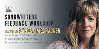 Songwriters Feedback Workshop with Sandra McCracken (In-Person) — Art House  Dallas