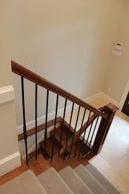 Split level partial wall railing. 31 Split Level Entrances Ideas Split Level Split Foyer Split Level House