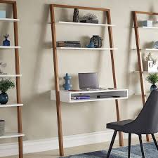 Tvilum diana leaning bookcase desk. Ranell Leaning Desk Ladder Shelves By Inspire Q Modern At Overstock 157 19 12