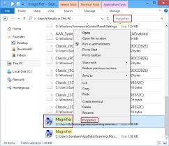 To close it through application only, just click the magnifying glass on screen to open the menu and click on 'x' button. How To Disable Magnifier In Windows 10