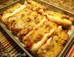 Add the beans, parsley and the seasonings and sauté until the beans are heated. South Your Mouth Baked Chili Cheese Dogs