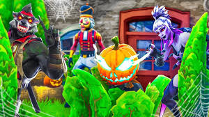 Post apocalyptik map remastered with a halloween update. Spooky Hide Seek In Fortnite Youtube