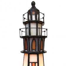 5ll 6006 Table Lamp Tiffany Lighthouse