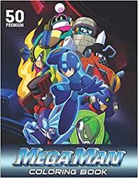 Welcome in megaman zx pages coloring site. Amazon Com Mega Man Coloring Book Impressive Coloring Books For Adults Boys Girls Relaxing 9798656645119 M Pfeifer Sabine Books