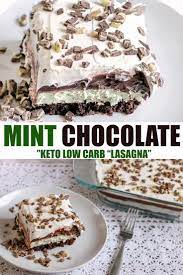 Low Carb Chocolate Lasagna Chocolate Lasagna Low Carb Chocolate Dessert Recipes