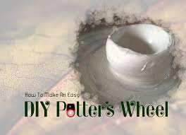 It's much cheaper to build your own pottery wheel using recycled materials. Make A Quick And Simple Pottery Wheel 6 Steps With Pictures Instructables