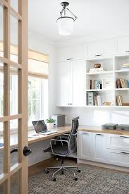 Even though mike had measured the cabinets and shelves, he had to make adjustments to account for the notches. Office Update Why I Chose Built In Cabinets Over French Doors Halfway Wholeistic