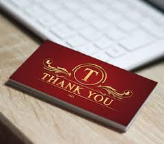 250 Thank You Business Card Printing For The Ebay Seller Qty 250 Thank You Card Printing Business Cards Thank You Cards Business Card Size