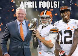 The Browns Are Super Bowl Champs Funny Football Memes Nfl Memes Funny Football Memes