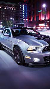Ford Mustang Night Street 4k Ultra Hd Mobile Wallpaper Sports Car Wallpaper Ford Mustang Wallpaper Ford Mustang