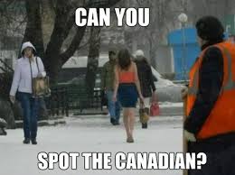 Spot The Canadian Canada Funny Canada Jokes Canadian Memes