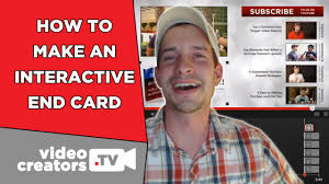 How to make a card. Youtube End Cards Subscribe Button Tip And Channel Trailers