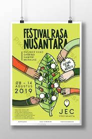 Usaha perdamaian dunia dengan pendekatan budaya edukaloka. Festival Rasa Nusantara Cute Poster Ai Free Download Pikbest