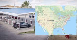 Tesla Supercharger Map Wisconsin Tesla Unveils New Map Of Upcoming Supercharger Stations Adds Stations And Updates Timelines Electrek