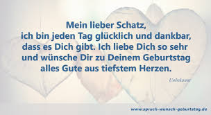 Geburtstagsspruche Fur Den Partner Gluckwunsche Fur Meinen Schatz