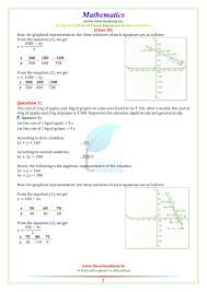 Any number or variable to the 0 power is 1. Ncert Solutions For Class 10 Maths Chapter 3 Exercise 3 1 In Pdf