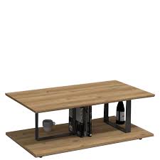 Die meisten von uns bekommen dies fesselnde bild online und. Stolkom Couchtisch Maxim In Eiche Massiv Mit Metallgestell Schwarz