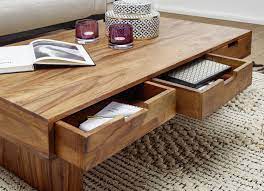 Einfaches design viel stauraum hochwertig. Wohnling Couchtisch 110 Cm Mit 6 Schubladen Wl1 721 Aus Sheesham Massivholz Wohnzimmer Fernsehen Wohnen Dekoratio Couchtisch Massivholz Sheesham Mobel Holz