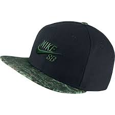 Amazon Com Nike Mens Sb Seasonal Snapback Hat Black Camo Green Sports Outdoors Black Camo Nike Men Snapback Hats