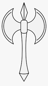 Hd to 4k quality, all for free! Traceable Heraldic Art Easy Battle Axe Drawing Hd Png Download Kindpng