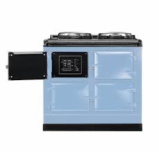 How big is the elise blue range cooker? Atc3deb Aga Classic Total Control 39 Cast Iron Electric Range Cooker Duck Egg Blue