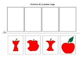 L Histoire De La Pomme Rouge La Pomme En Maternelle Pommes Prescolaire Pomme Rouge