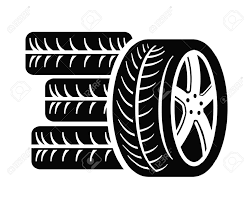 Black And White Wheels Clipart Tyre Icon In 2020 Tire Icon Graphic Design Programs Logo Design Template
