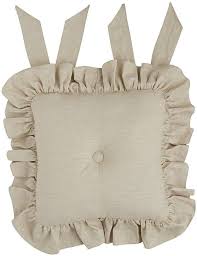 We carry a large selection of rocker cushion sets as well as rocking chair seat pads. Pier 1 Imports Ruffle Natural Dining Chair Cushion Natural Dining Chairs Dining Chair Cushions Dining Room Furniture