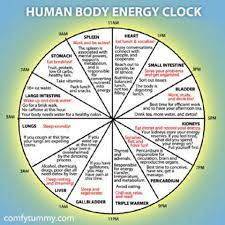 Human Body Energy Clock Body Energy Energy Medicine Holistic Health
