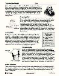 Maybe you would like to learn more about one of these? James Madison As President Lesson Plans Worksheets