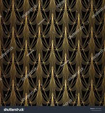 Black And Gold Art Deco Background Art Deco Pattern Seamless Black And Gold Background Metallic Shells Or Scales Lace Ornament Minimalistic Geom In 2020 Art Deco Pattern Gold Stock Photo Crafts Gifts