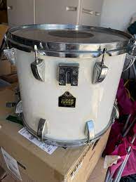 14 x 12 Rare Juggs Snare Drum Vintage white/cream Percussion | eBay