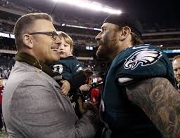 It Was A Family Affair For Philadelphia Eagles De Chris Long Who Celebrated With His Dad Eagles Football Philadelphia Eagles Football Philadelphia Eagles Fans