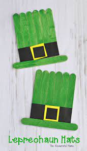 Looking for st patricks day crafts ideas for your kiddo? Craft Sticks Leprechaun Hat Craft St Patricks Day Crafts For Kids St Patrick S Day Crafts St Patricks Crafts