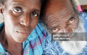 Hurricane Katrina survivors Nathaniel Daniels and Waynika Gettridge... News  Photo