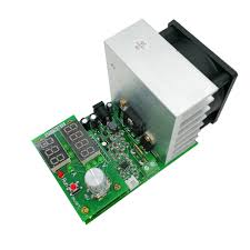 digital display and heat sink fan